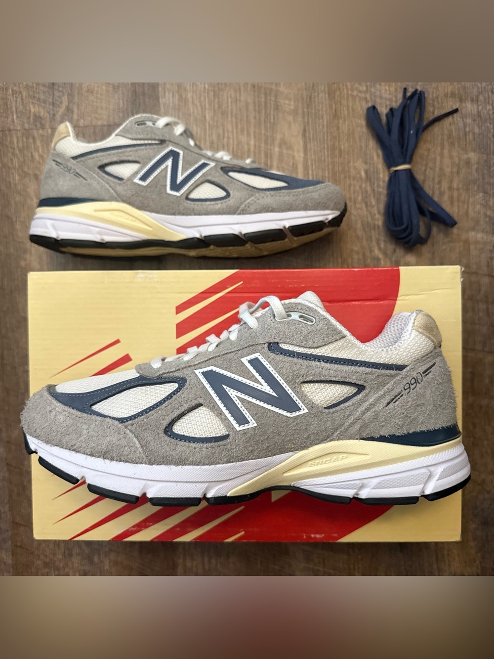 New Balance 990v4 Made in USA Grey Day 2023 Teddy Santis